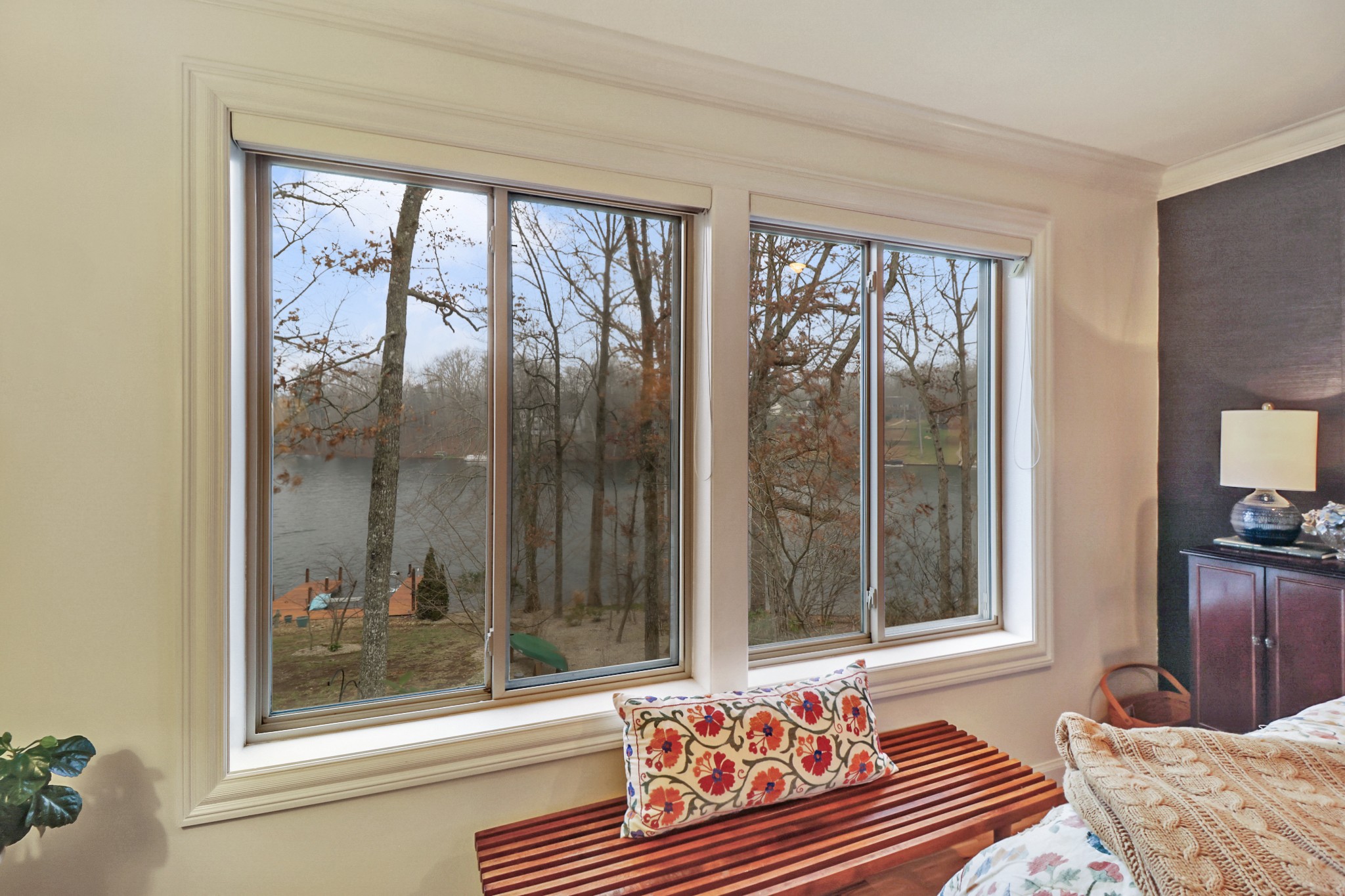 138 Rutgers Circle Crossville, TN 38558 - Photo 17 of 45 a bedroom with a bed and glass door