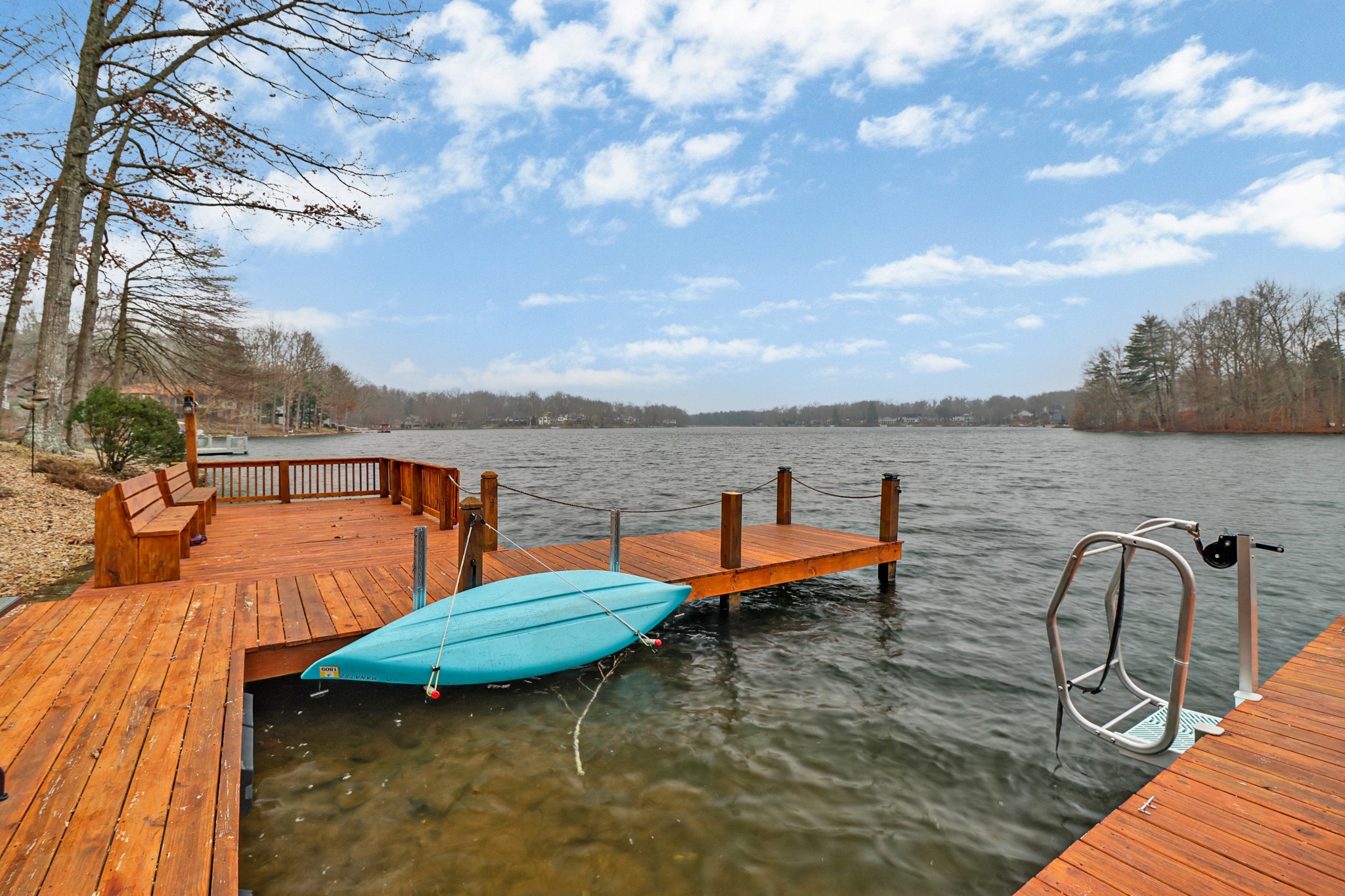 138 Rutgers Circle Crossville, TN 38558 - Photo 3 of 45 a view of a lake with sitting area