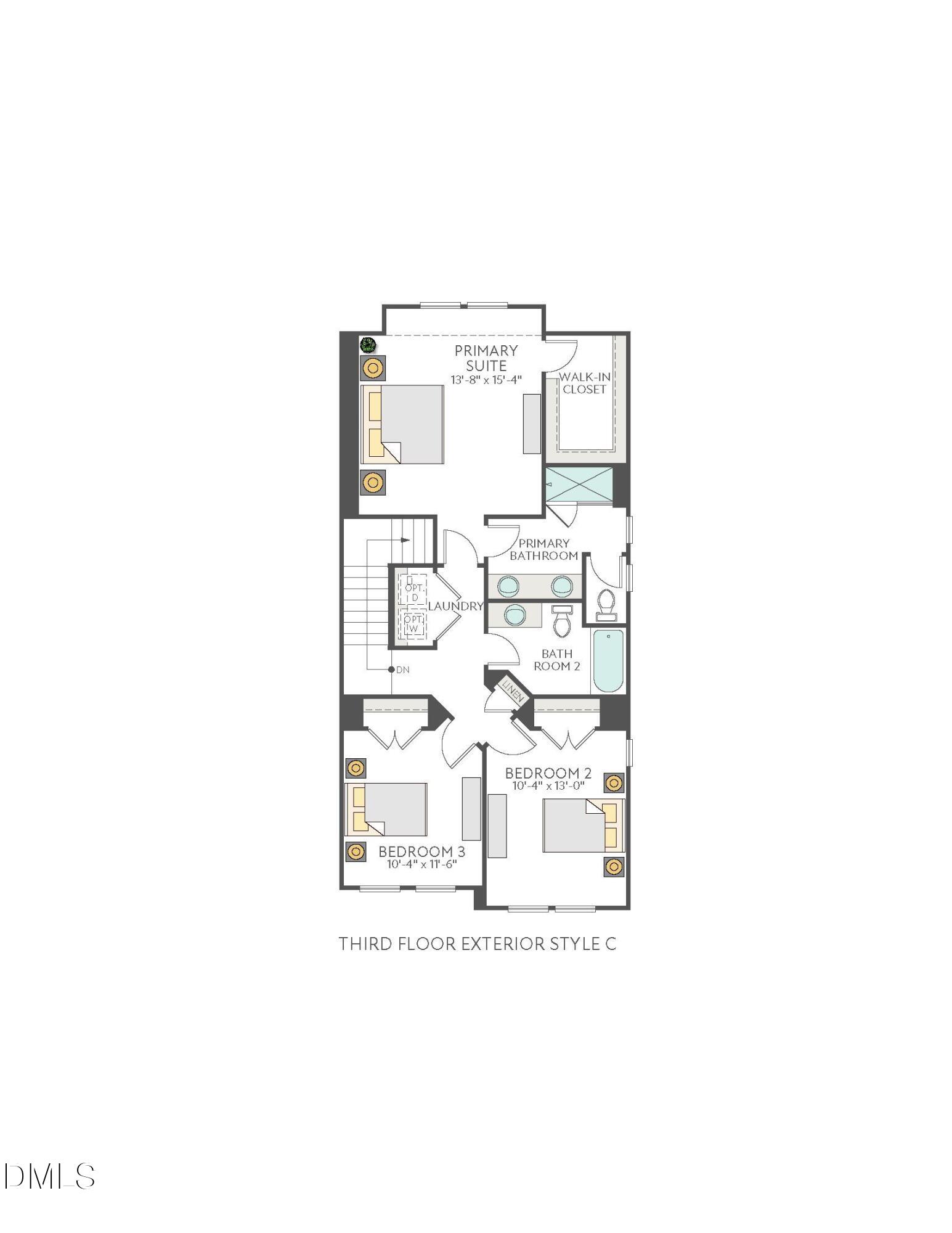 2035 Trident Maple Lane Chapel Hill, NC 27517 - Photo 21 of 37 Twinleaf Townes - Plan 6 - Piper - 2224_