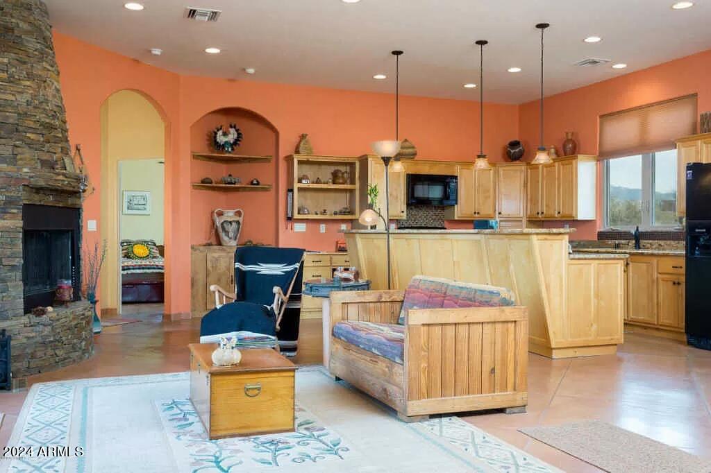 1765 Polonia Court Rio Rico, AZ 85648 - Photo 8 of 26 Living Area and Kitchen