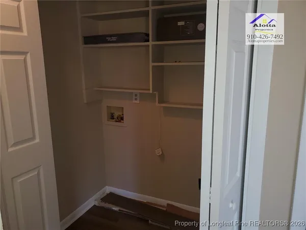 a view of closet
