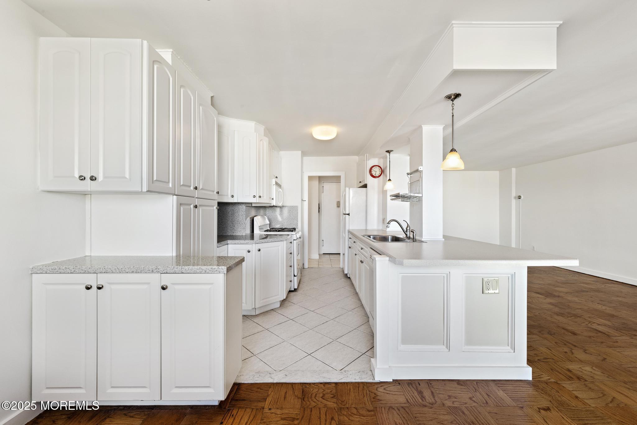 28 Riverside Avenue, Unit 10M Red Bank, NJ 07701 - Photo 7 of 48 Kitchen is Open to the LR