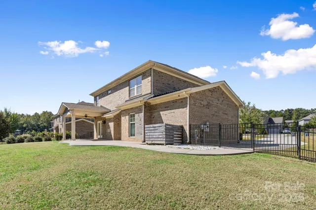 a front view of house with yard