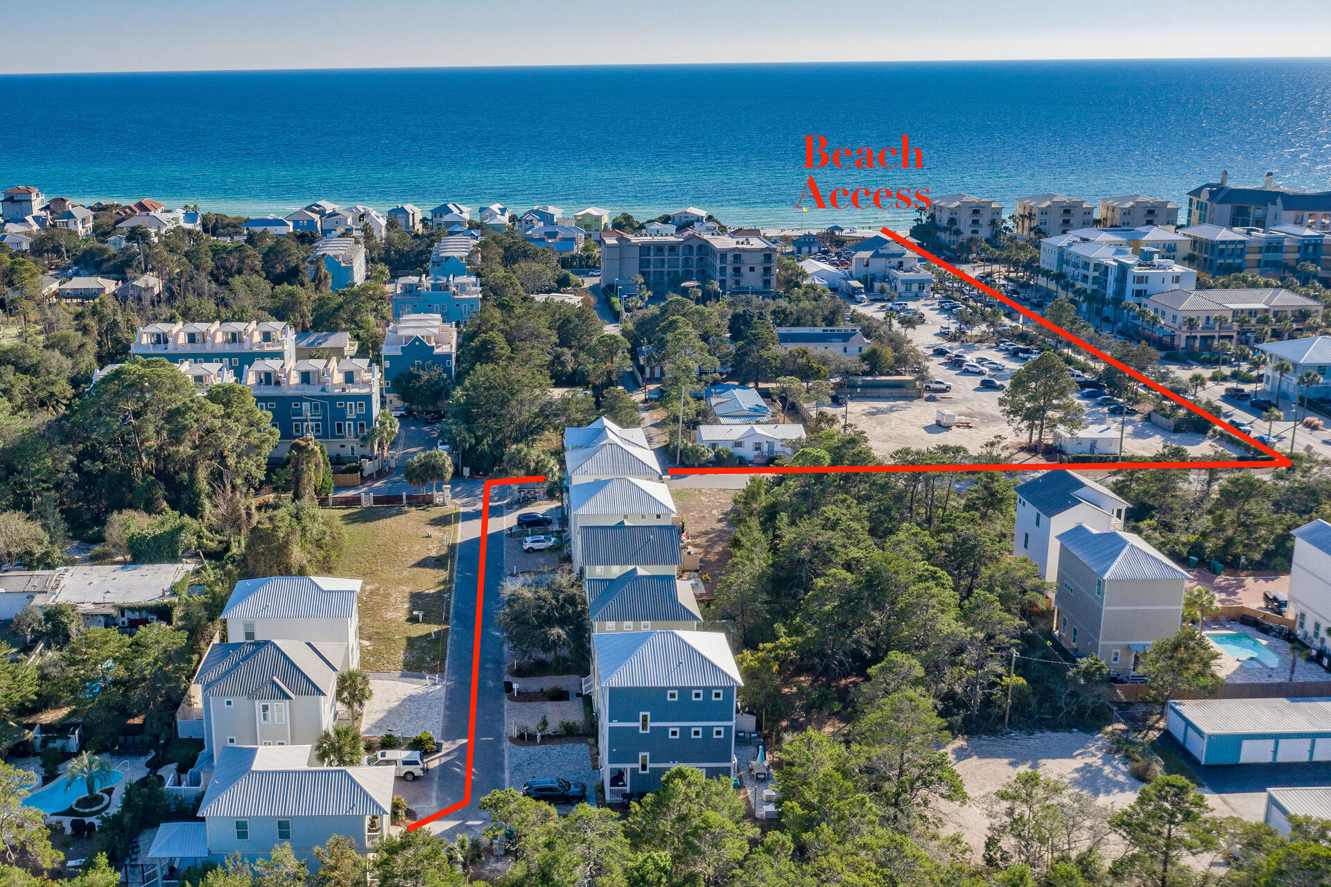 56 Abbey Road Santa Rosa Beach, FL 32459 - Photo 2 of 40 an aerial view of multiple house