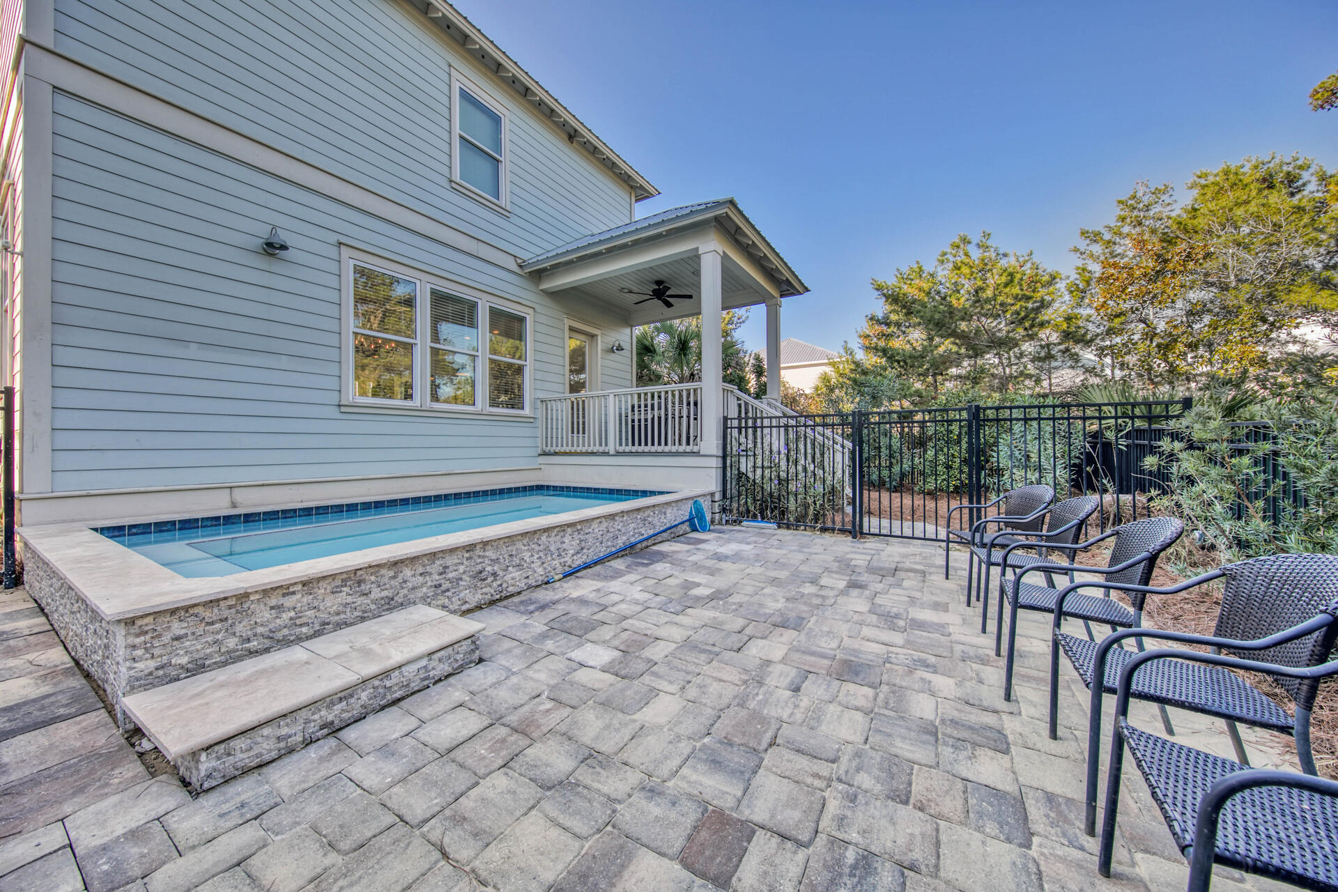 56 Abbey Road Santa Rosa Beach, FL 32459 - Photo 12 of 40 a view of a house with backyard and sitting area
