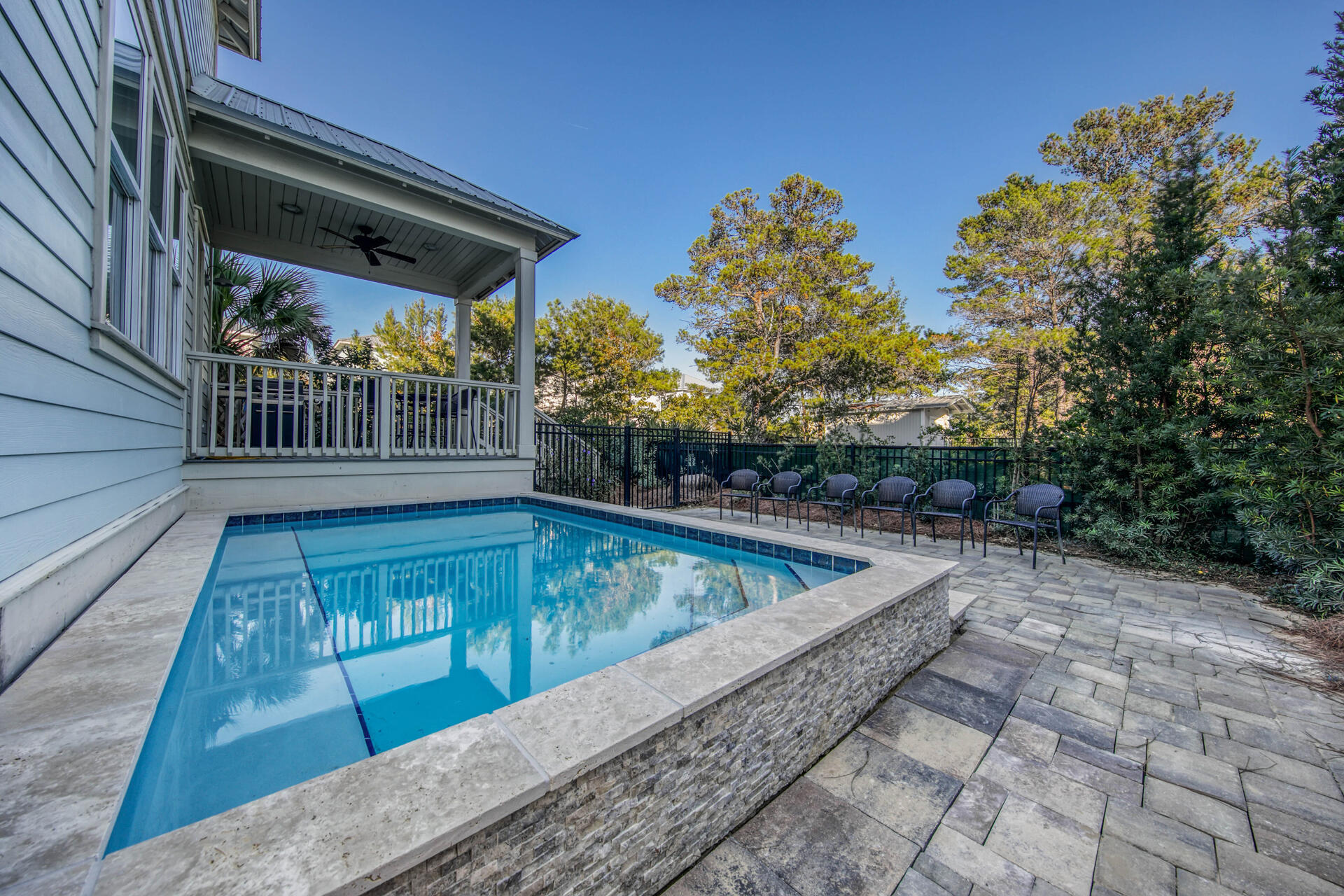 56 Abbey Road Santa Rosa Beach, FL 32459 - Photo 13 of 40 a view of swimming pool with outdoor seating