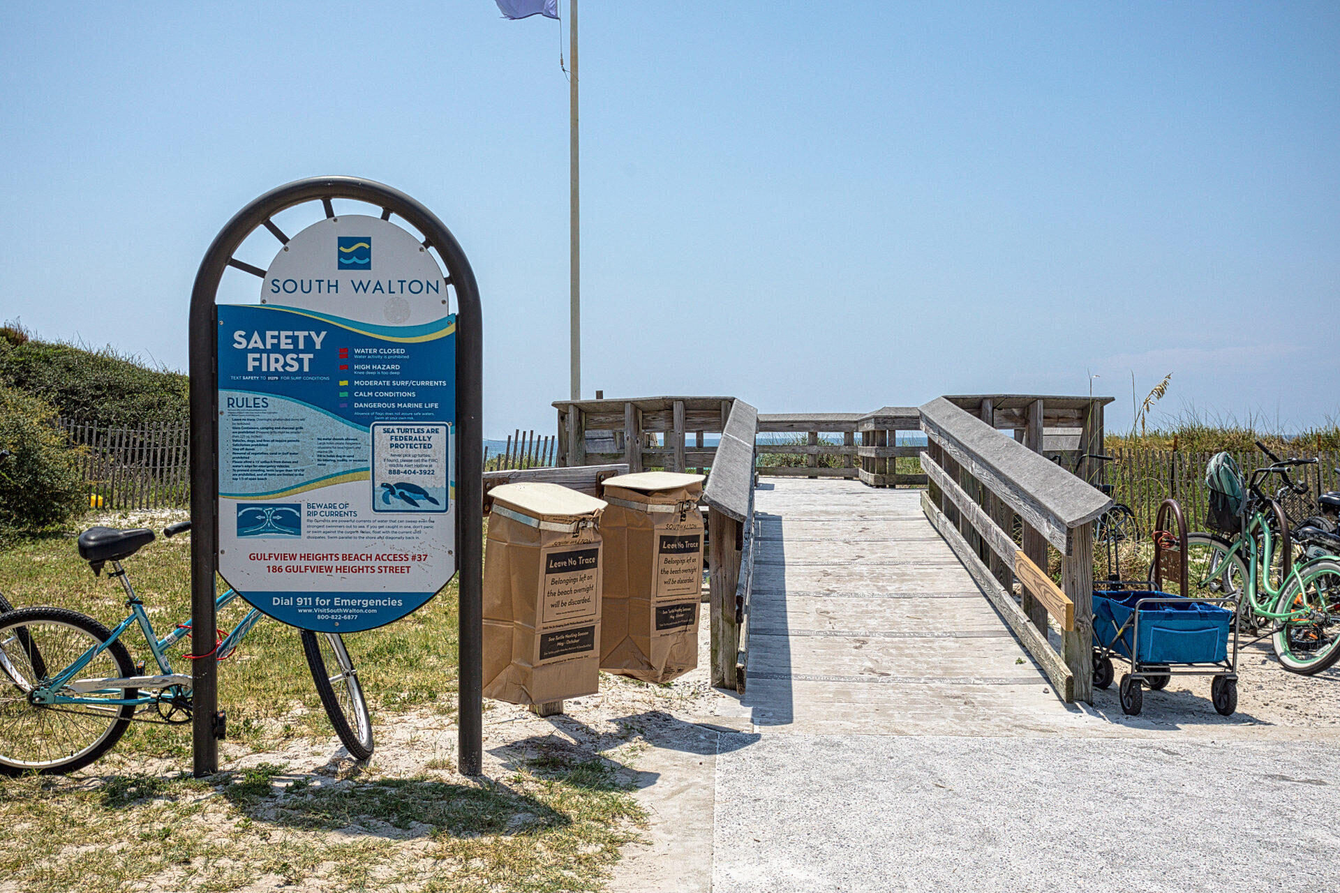 56 Abbey Road Santa Rosa Beach, FL 32459 - Photo 32 of 40 a view of staircase with a chair and a potted plant