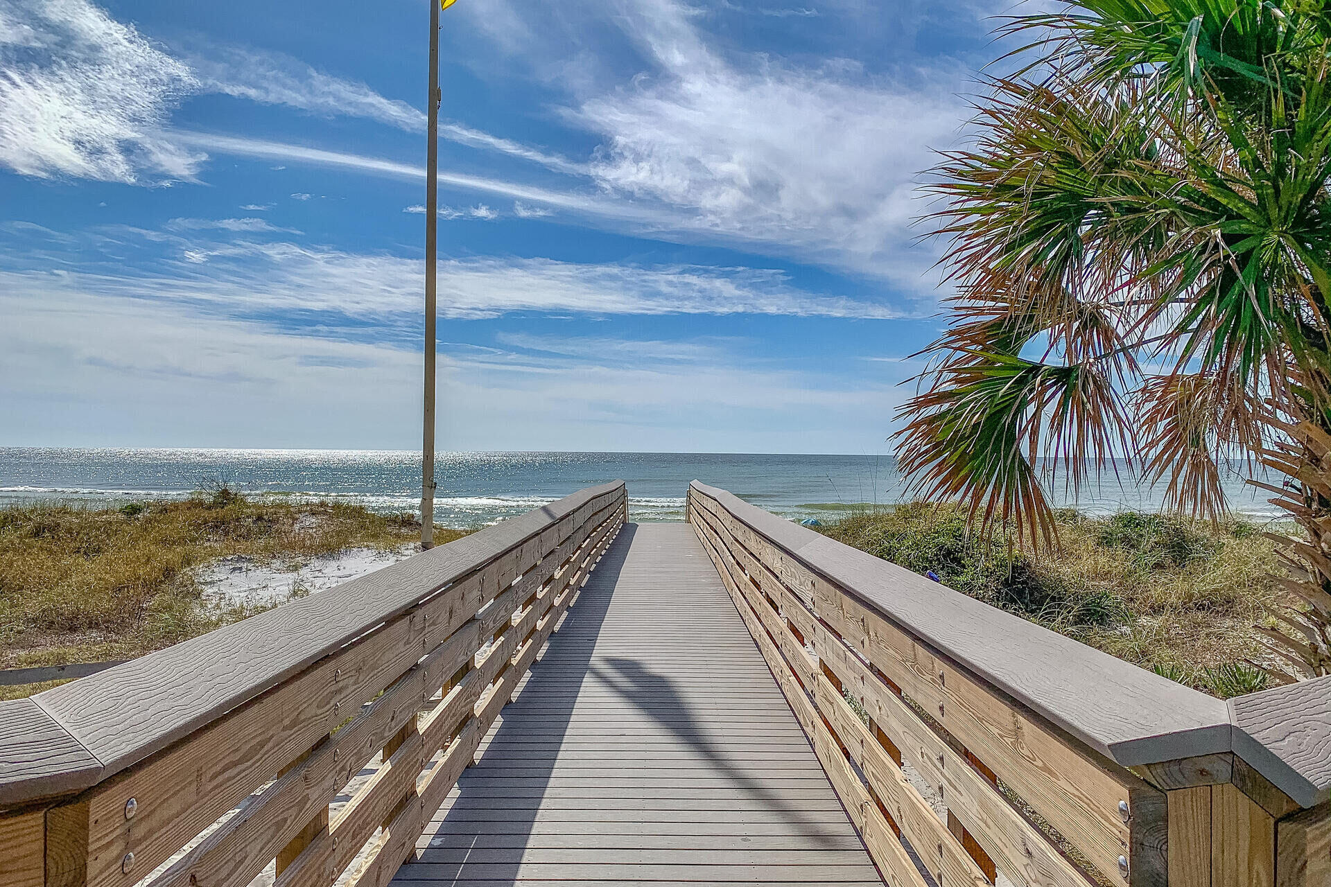 56 Abbey Road Santa Rosa Beach, FL 32459 - Photo 33 of 40 a view of balcony with wooden floor and fence