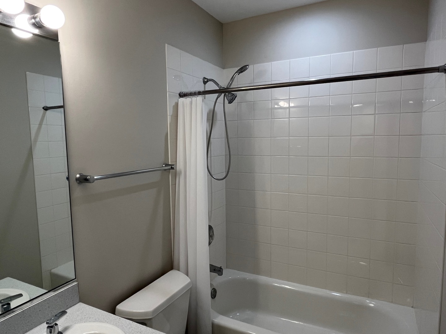 1246 West Cottage Place Chicago, IL 60607 - Photo 11 of 16 a bathroom with a shower and a toilet
