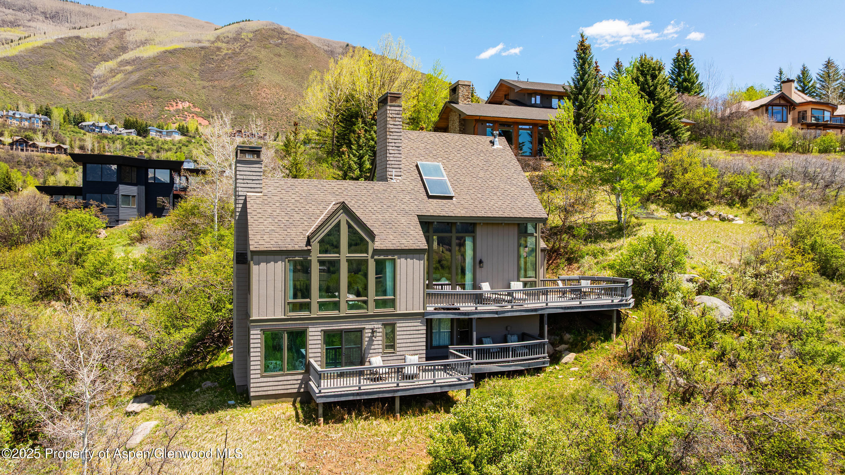 162 Bennett Bench Road Aspen, CO 81612 - Photo 3 of 46 a aerial view of a house