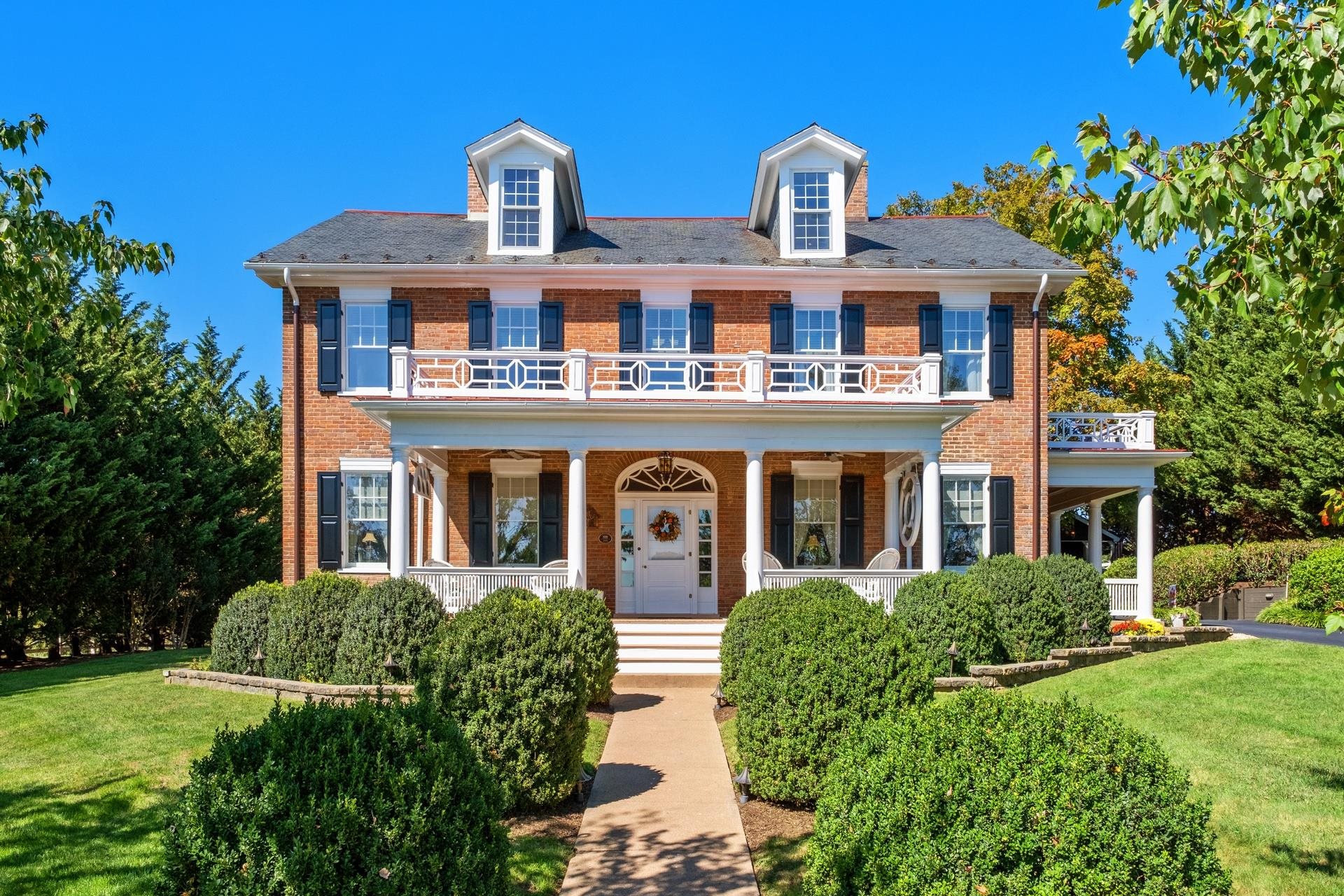 1739 Barterbrook Road Staunton, VA 24401 - Photo 11 of 74 a front view of a house with garden