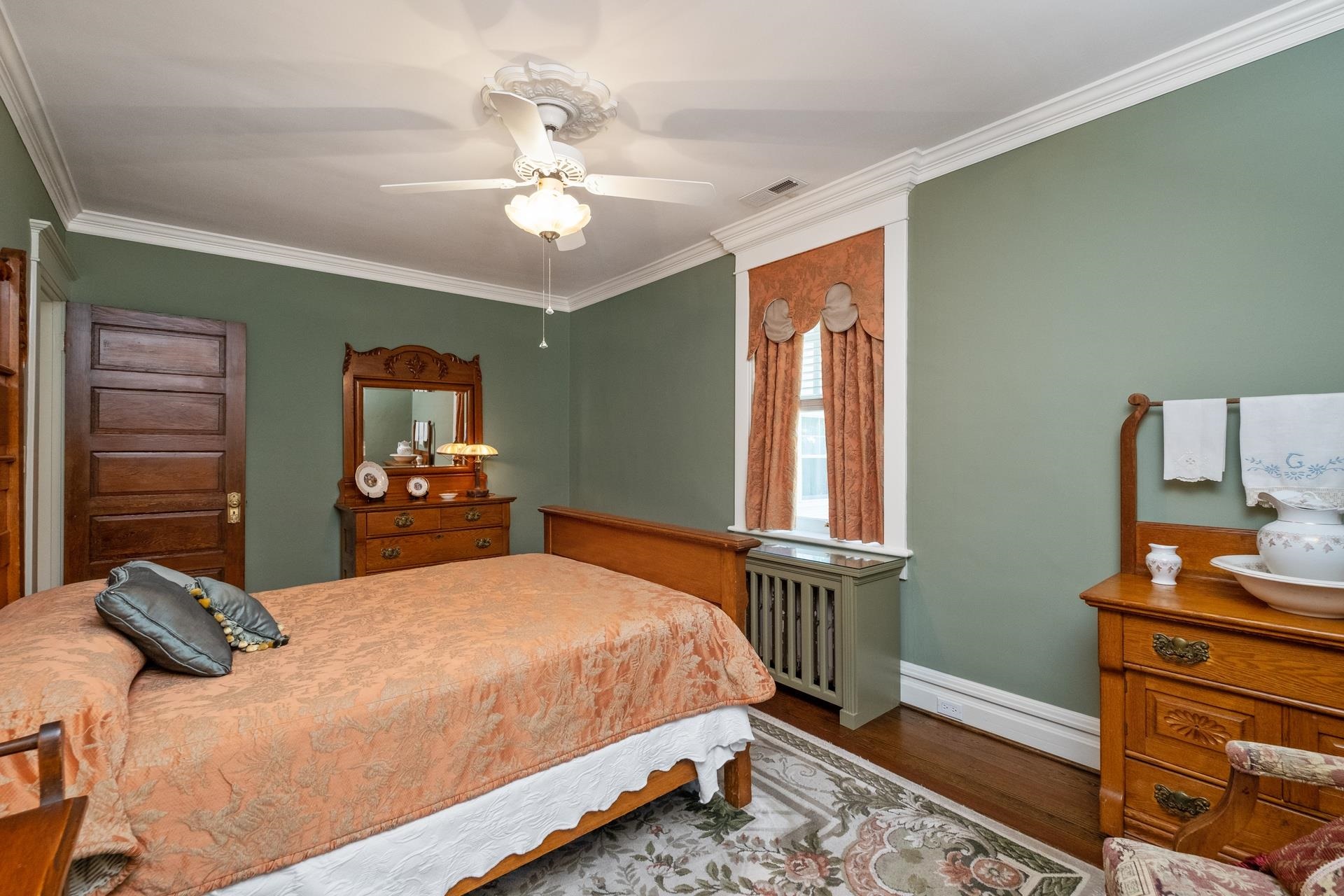 1739 Barterbrook Road Staunton, VA 24401 - Photo 61 of 74 a bedroom with a bed and wooden floor