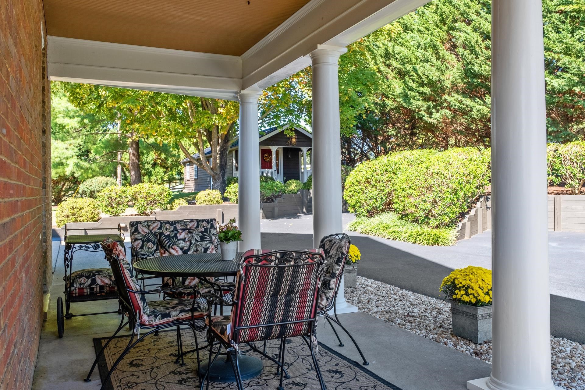 1739 Barterbrook Road Staunton, VA 24401 - Photo 63 of 74 a view of a dining room with furniture window and outside view