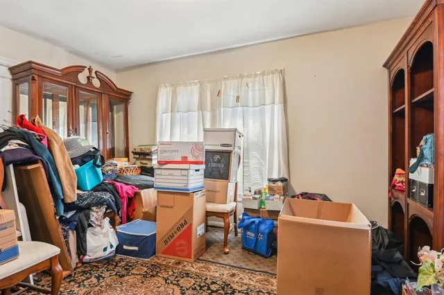 a view of a storage & utility room with stuff