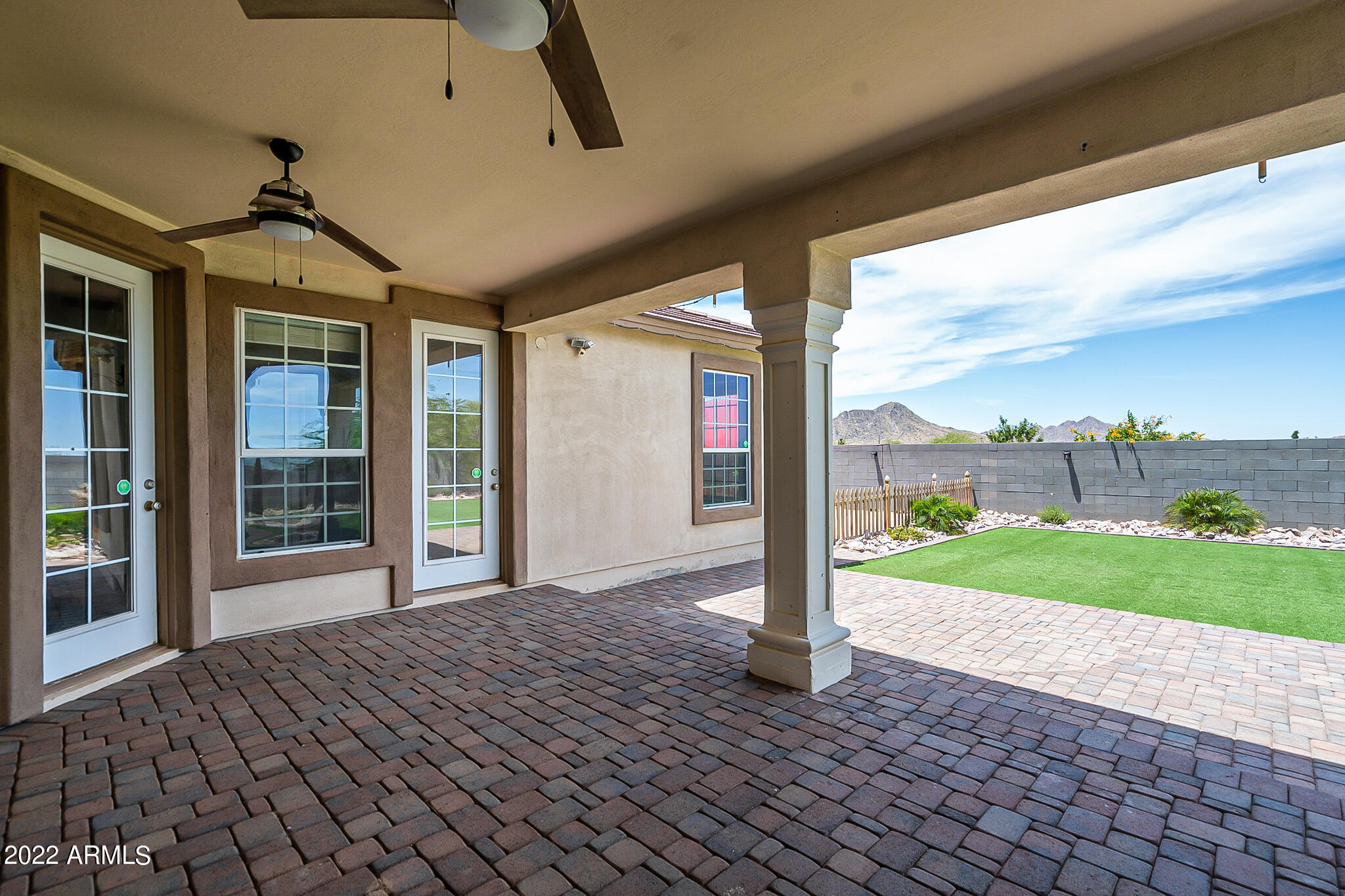 14928 South Tuthill Road Buckeye, AZ 85326 - Photo 34 of 50 Covered Patio/Back Yard