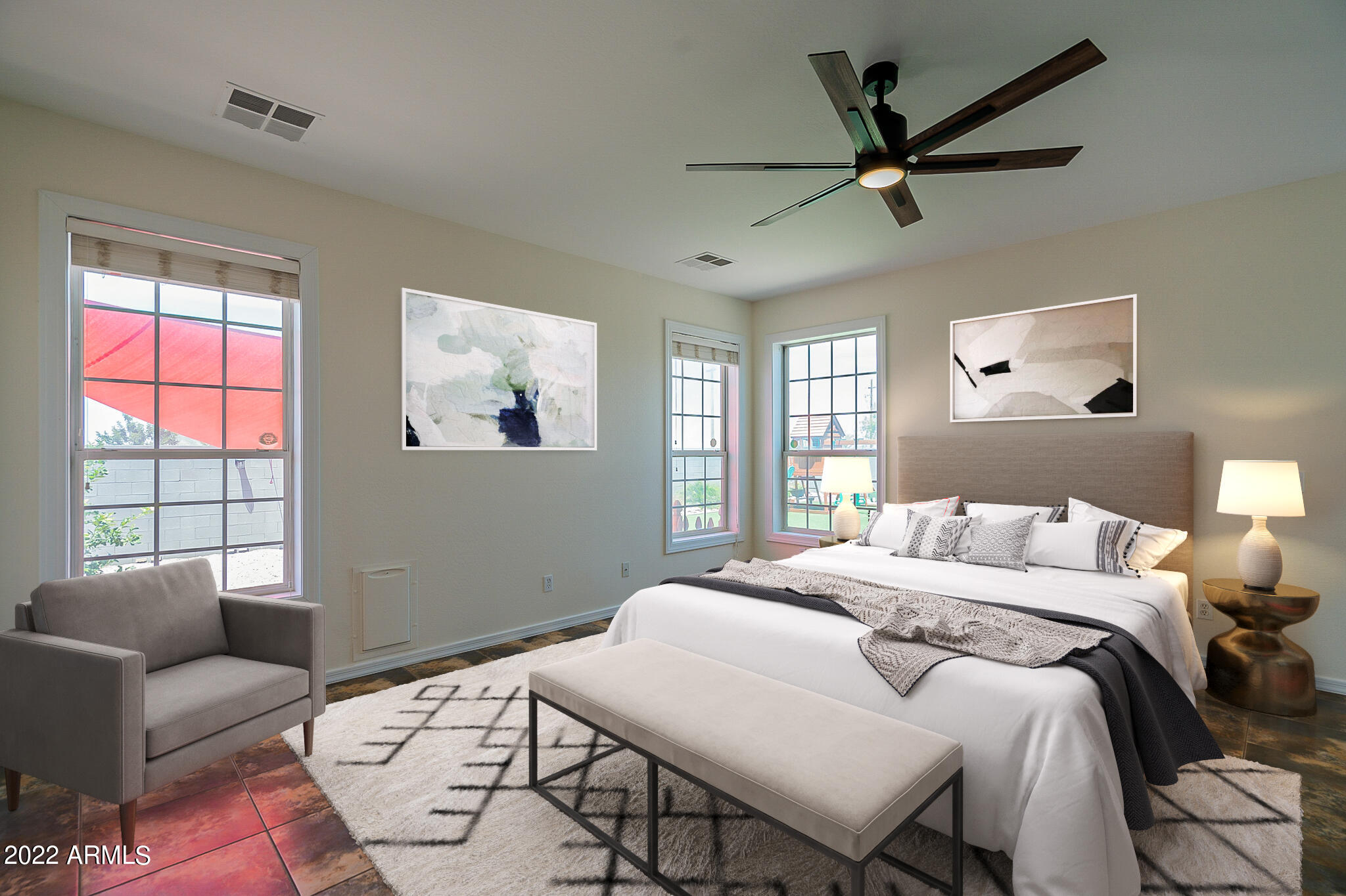 14928 South Tuthill Road Buckeye, AZ 85326 - Photo 8 of 50 Master Bedroom-Virtually Staged