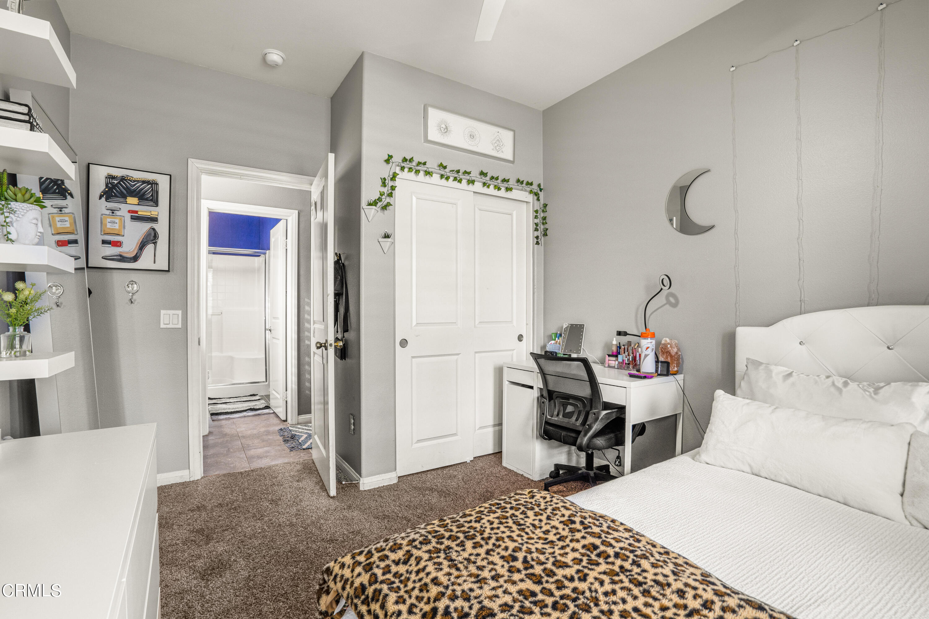 652 Xanadu Way Oxnard, CA 93036 - Photo 66 of 68 a bedroom with a bed and a view of bathroom