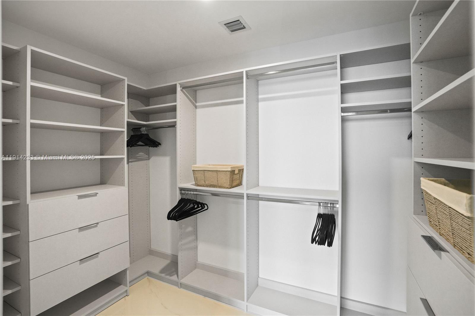 700 Northeast 24th Street, Unit 3905 Miami, FL 33137 - Photo 20 of 46 a view of walk in closet