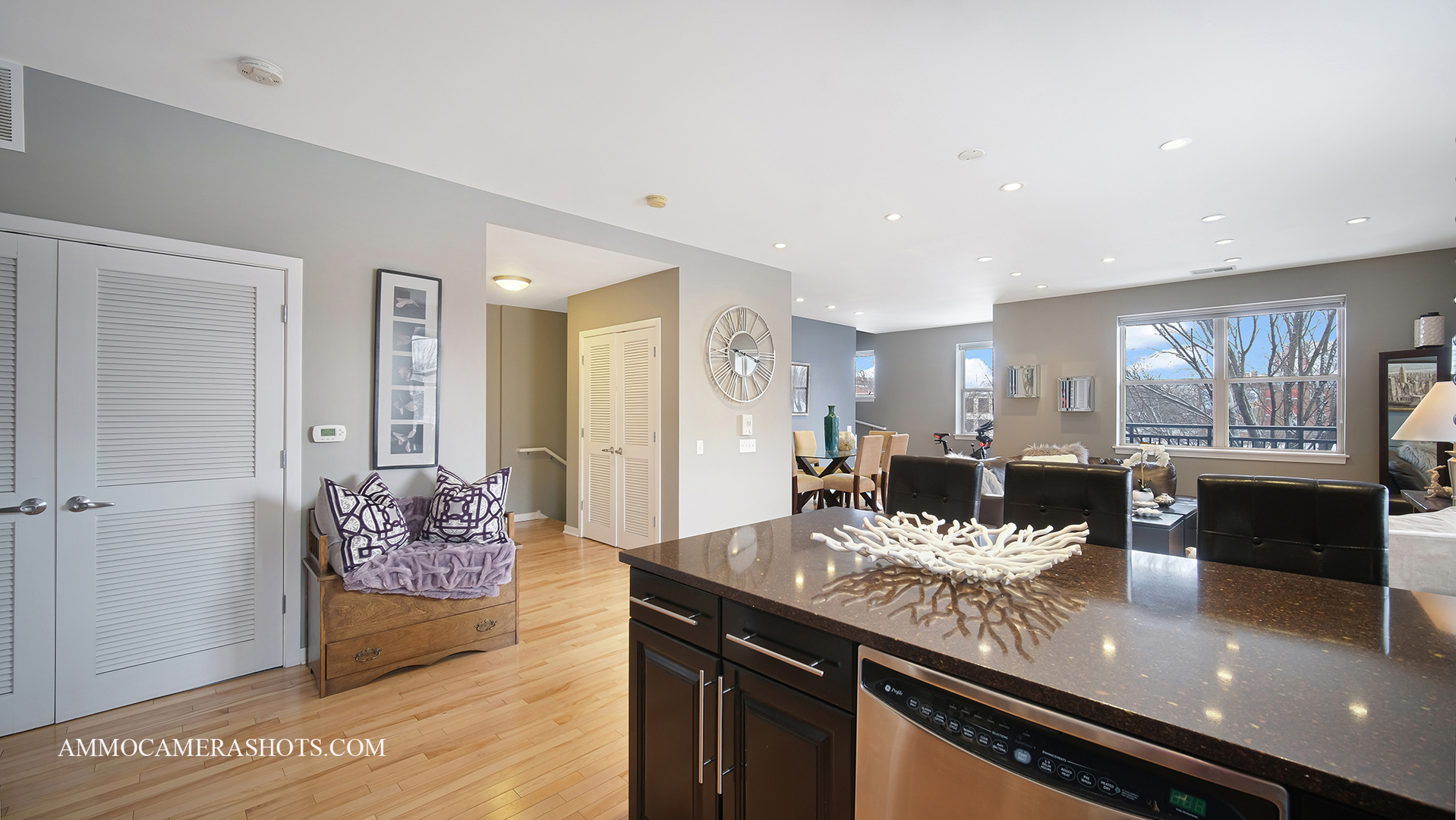 925 South Lytle Street, Unit A Chicago, IL 60607 - Photo 12 of 41 a kitchen with a counter space a sink and cabinets