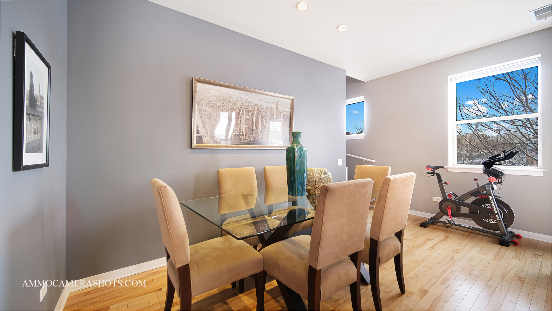 925 South Lytle Street, Unit A Chicago, IL 60607 - Photo 17 of 41 a view of a dining room with furniture and wooden floor