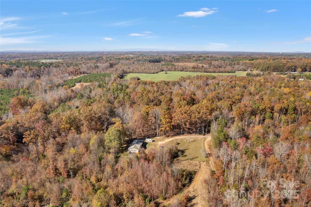 a view of city and mountain