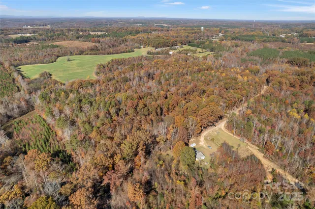 a view of a city with mountains