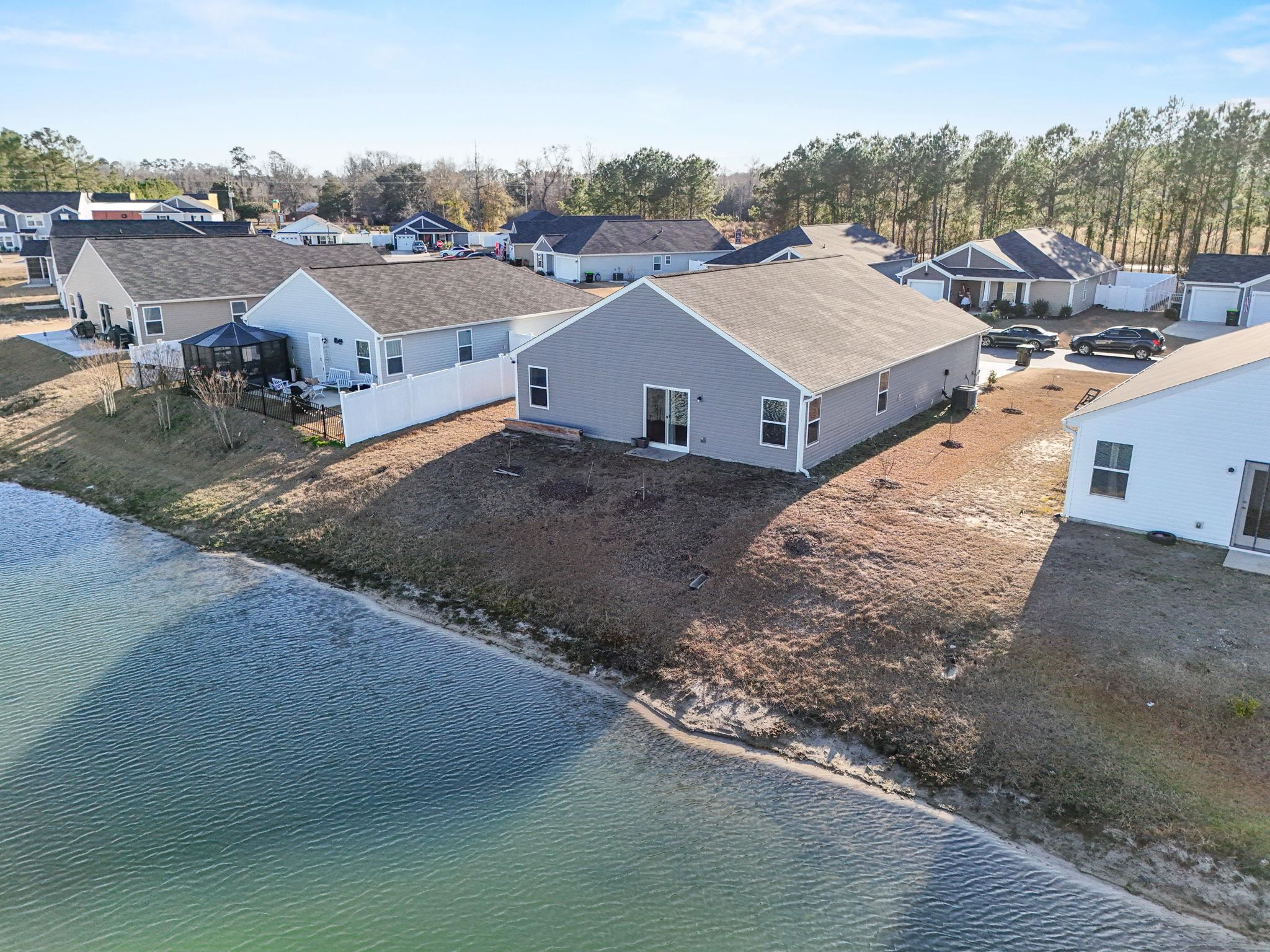 520 Dundalk Drive Conway, SC 29526 - Photo 4 of 35 Aerial perspective of suburban area
