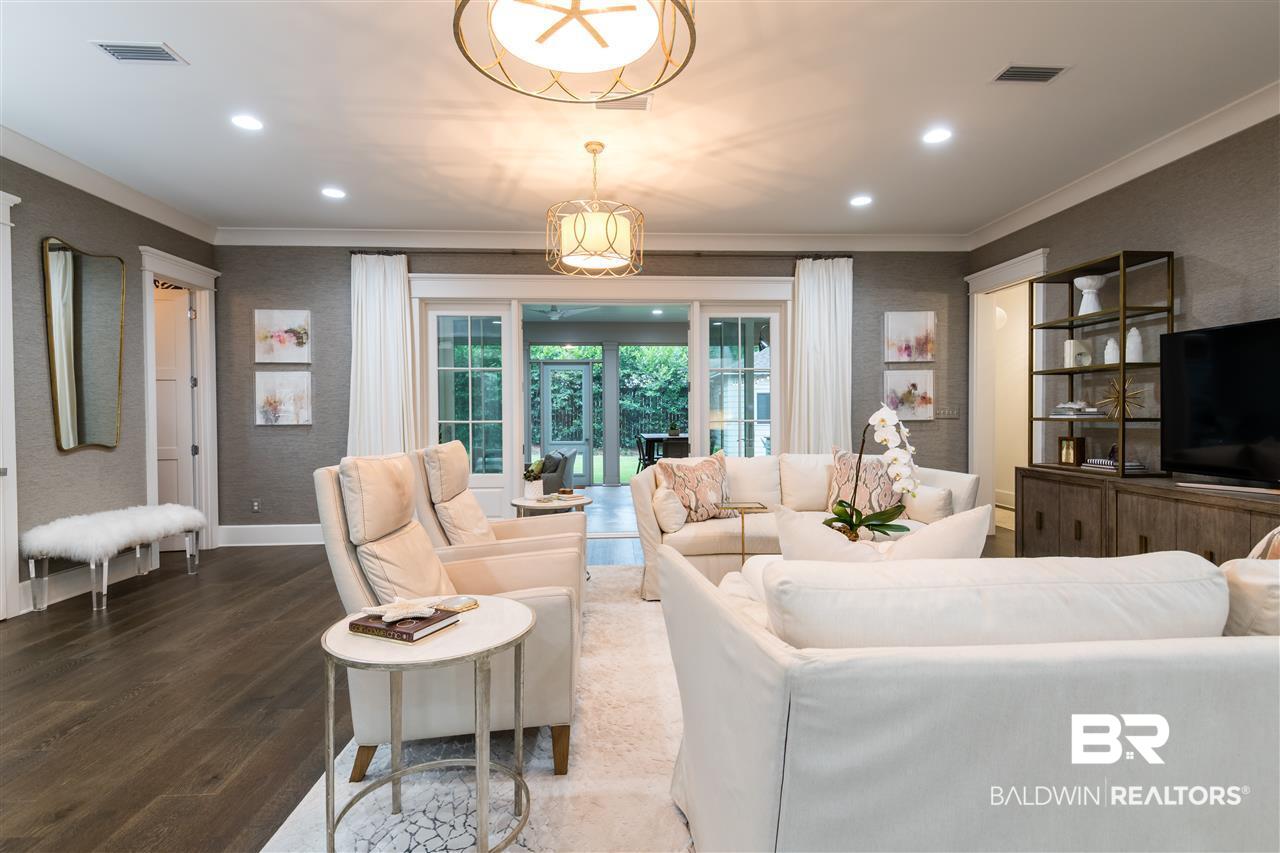 160 Fels Avenue Fairhope, AL 36532 - Photo 12 of 50 Double doors open to the outdoor retreat