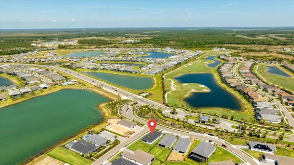 a view of a city with an ocean
