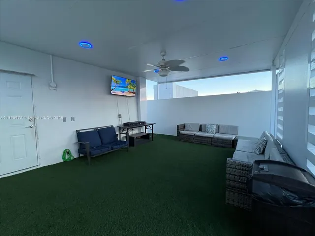 a city view from balcony