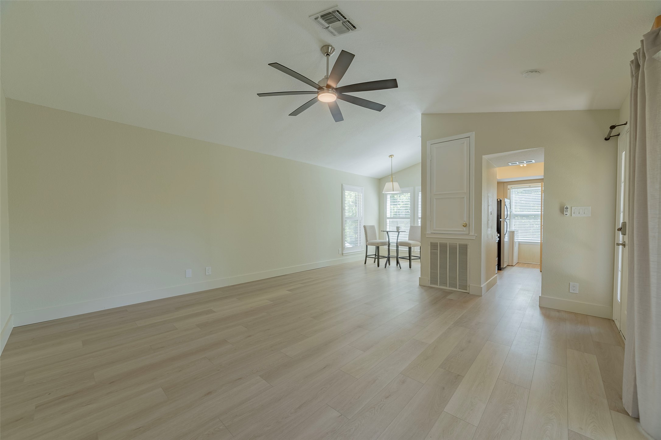 2500 Quarry Road, Unit 5 Austin, TX 78703 - Photo 4 of 23 Plantation Shutters Throughout