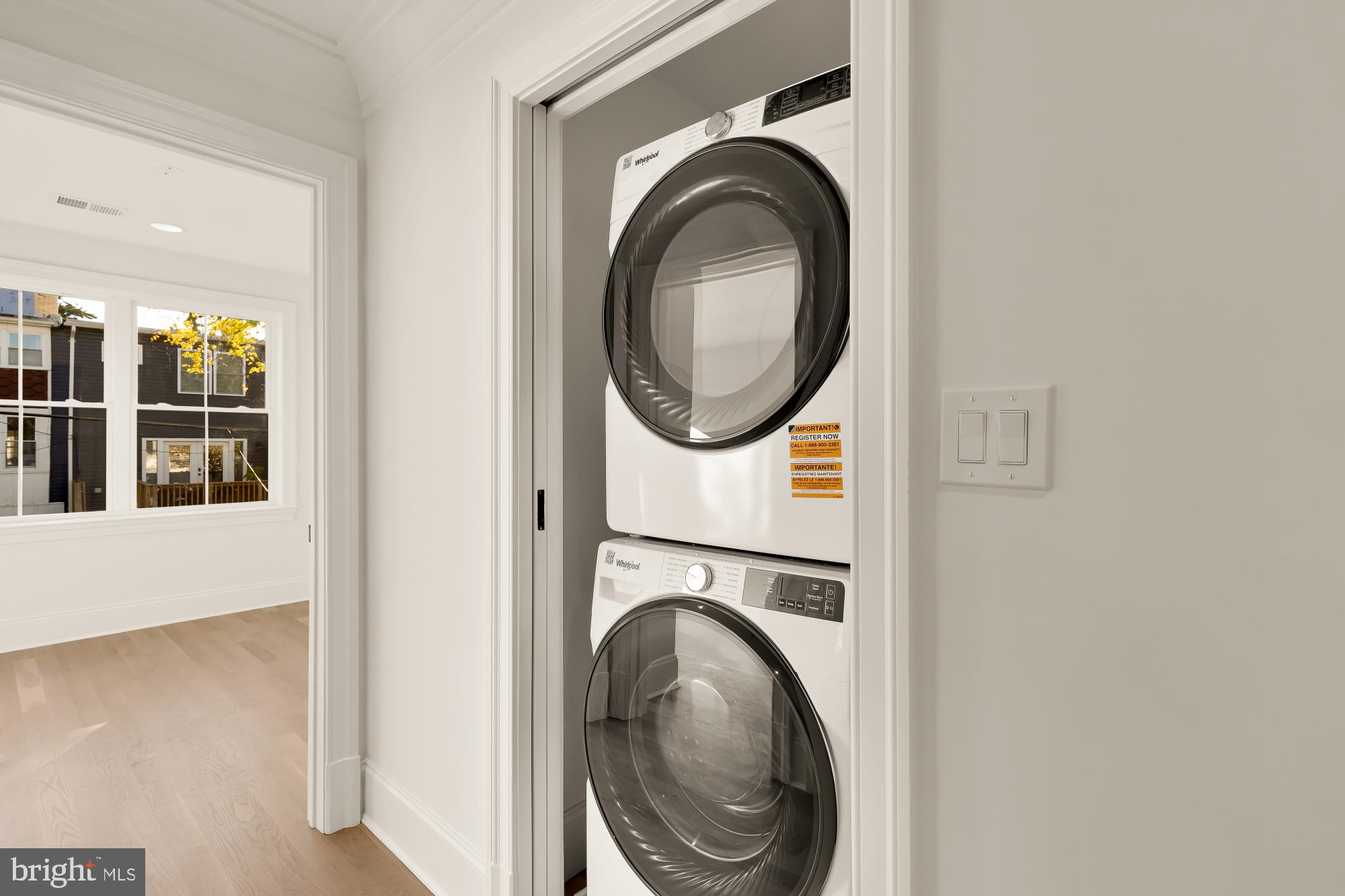 1412 Perry Place Northwest Washington, DC 20010 - Photo 46 of 52 a utility room with dryer and washer