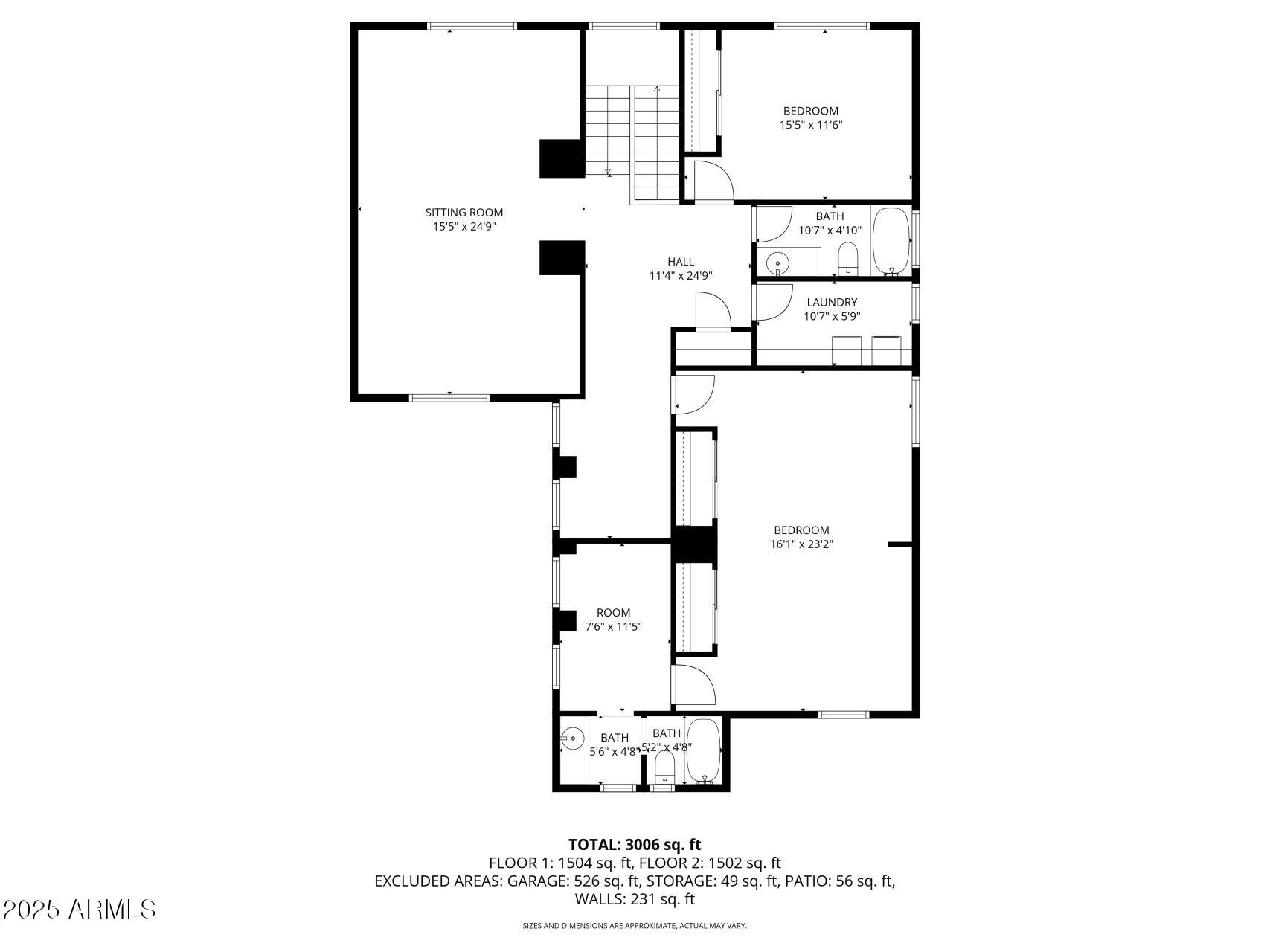 45338 West Zion Road Maricopa, AZ 85139 - Photo 55 of 58 2nd_floor_45338_west_zion_road_maricopa_