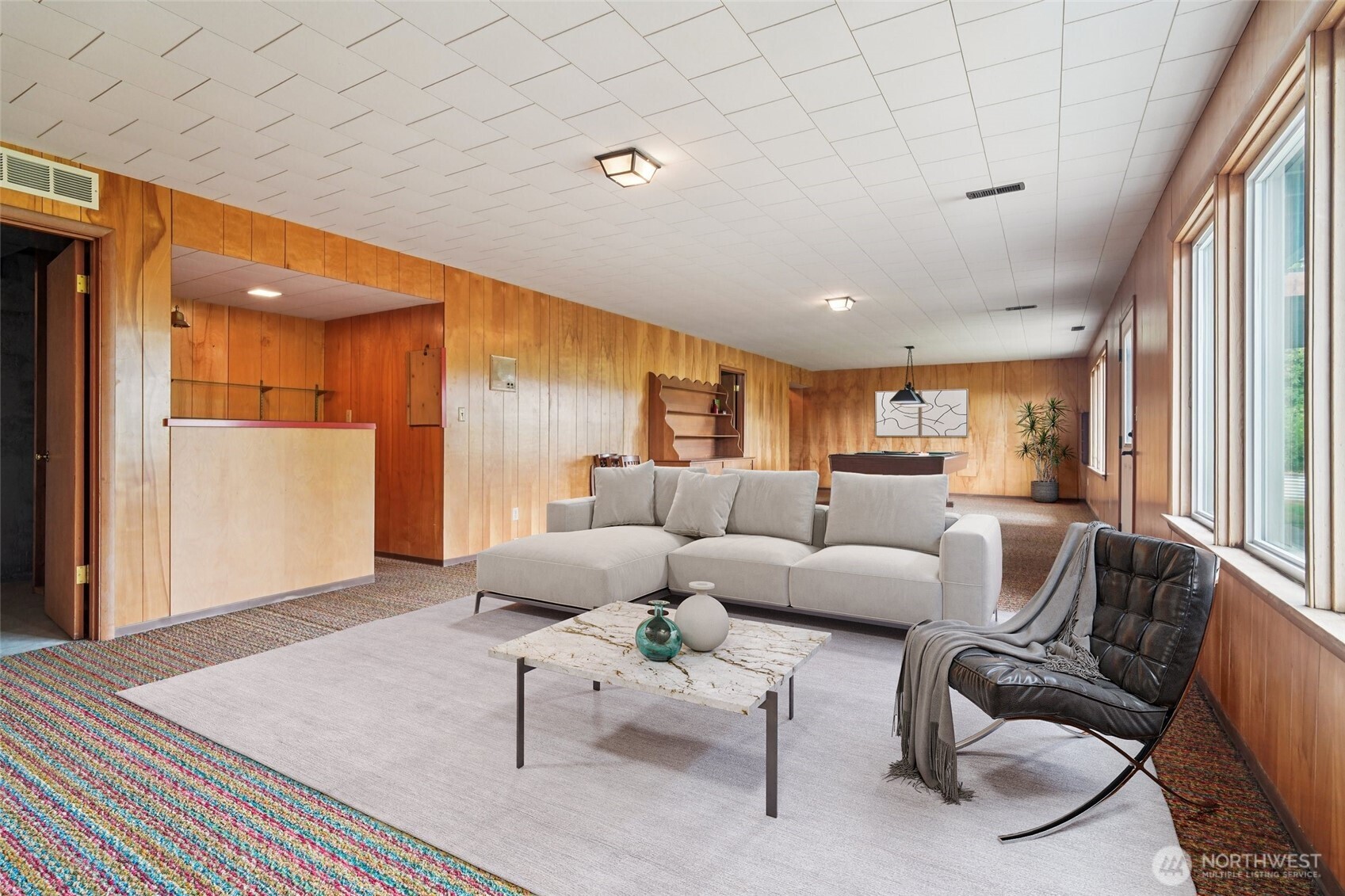 715 35th Street Everett, WA 98201 - Photo 25 of 36 a living room with furniture and a large window
