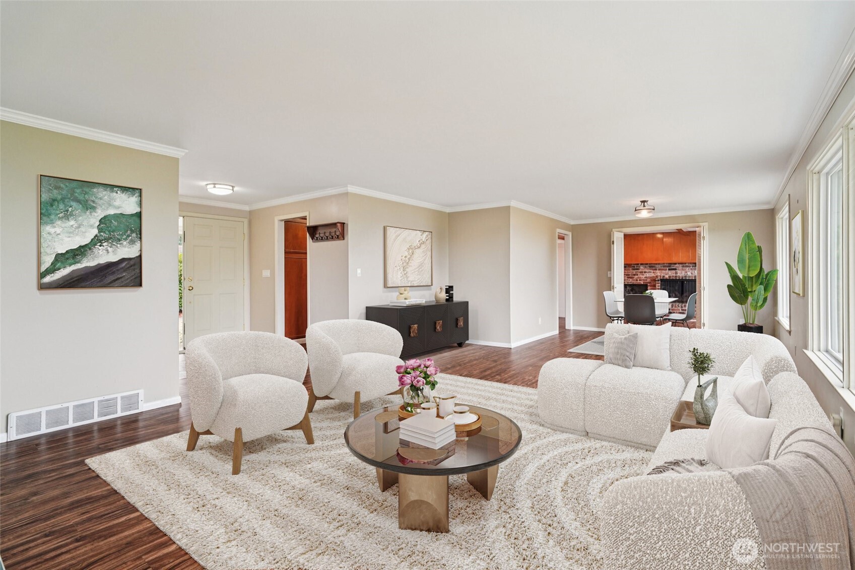 715 35th Street Everett, WA 98201 - Photo 5 of 36 a living room with furniture and a large window