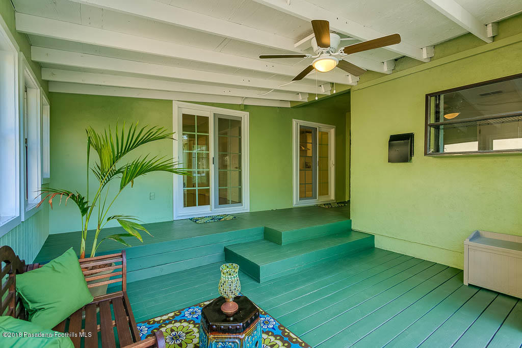 534 Douglas Street Pasadena, CA 91104 - Photo 23 of 29 Rear Deck to Kitchen