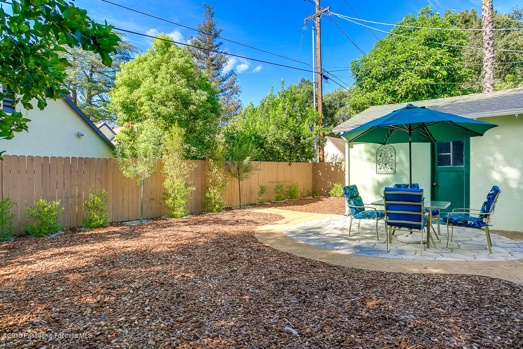 534 Douglas Street Pasadena, CA 91104 - Photo 27 of 29 Rear Patio and yard