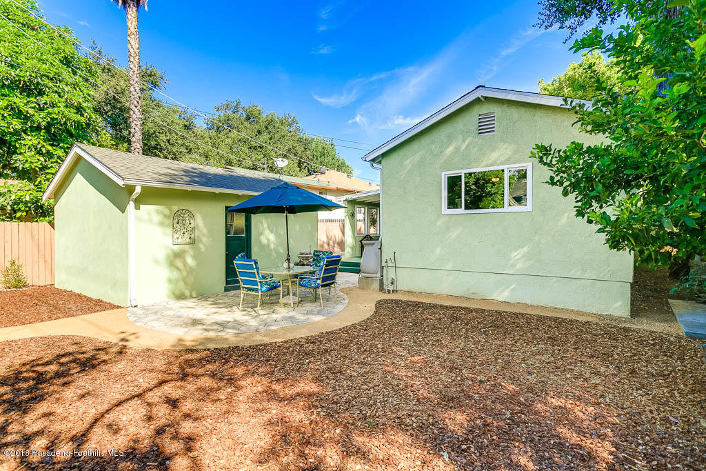 534 Douglas Street Pasadena, CA 91104 - Photo 28 of 29 Rear yard and Patio