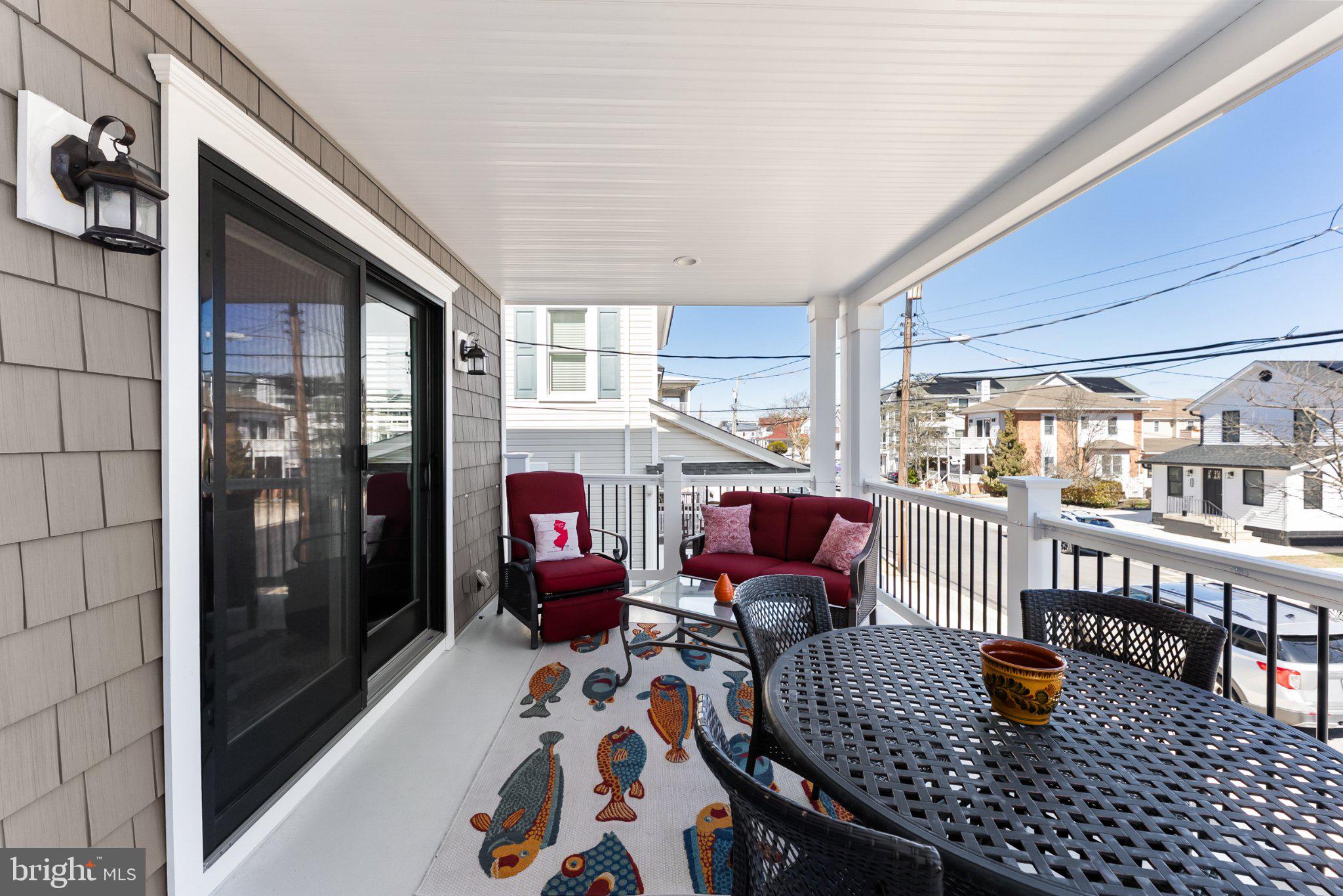 112 West Wisteria Road Wildwood, NJ 08260 - Photo 33 of 48 Charming porch with coastal vibes.