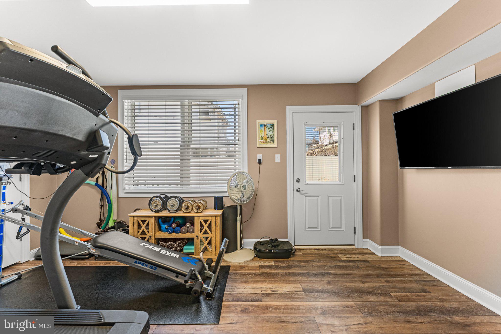 112 West Wisteria Road Wildwood, NJ 08260 - Photo 44 of 48 Home gym with natural light.