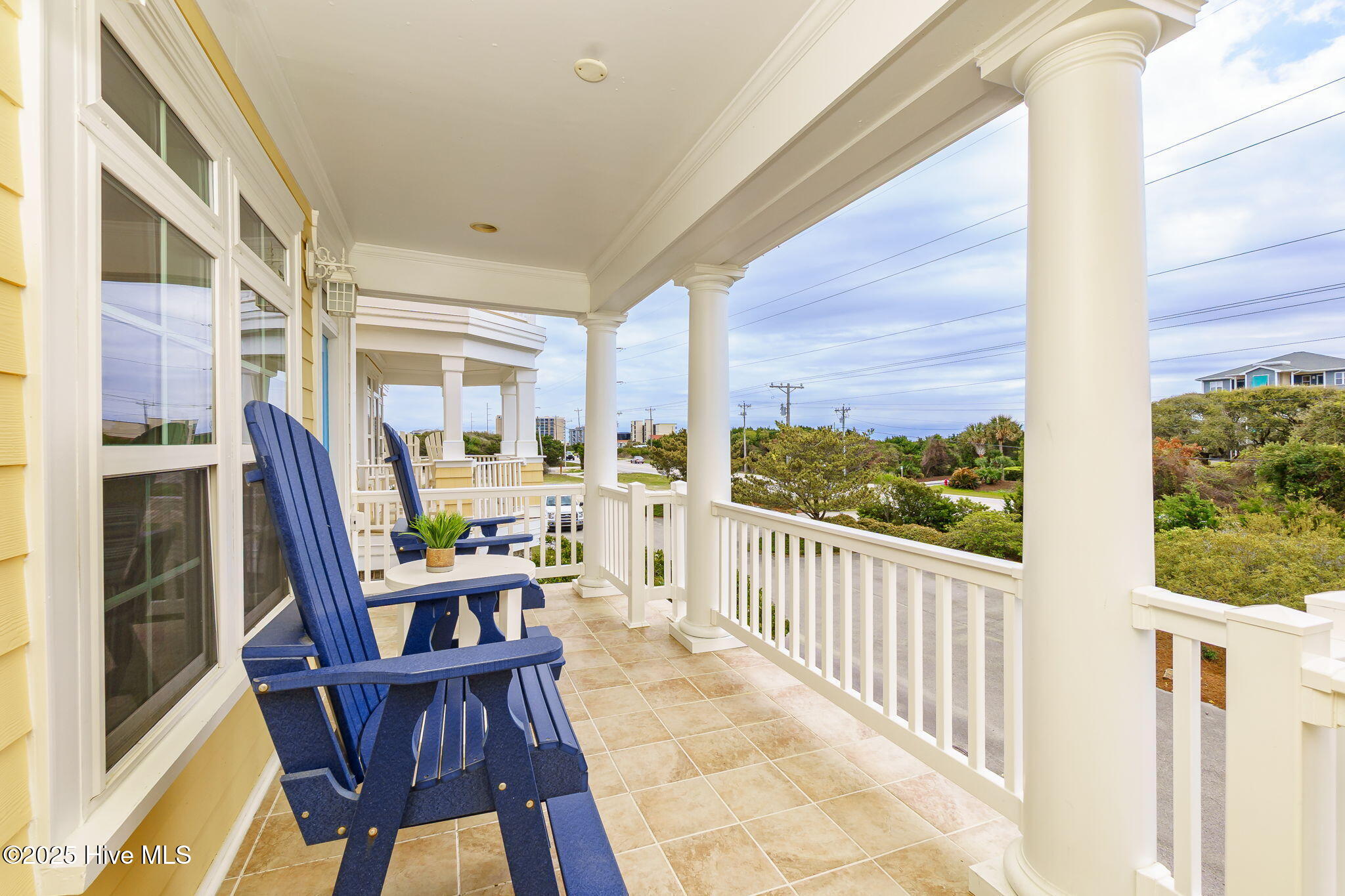 116 Salter Path Road, Unit 102 SEABROOK Pine Knoll Shores, NC 28512 - Photo 12 of 58 Covered porch off living space