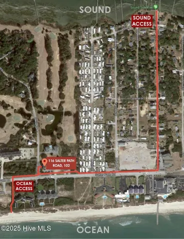 $824,900 | 116 Salter Path Road, Unit 102 SEABROOK, Pine Knoll Shores, NC 28512