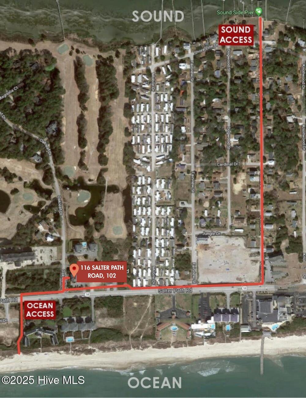 116 Salter Path Road, Unit 102 SEABROOK Pine Knoll Shores, NC 28512 - Photo 10 of 58 Beach and Sound Access