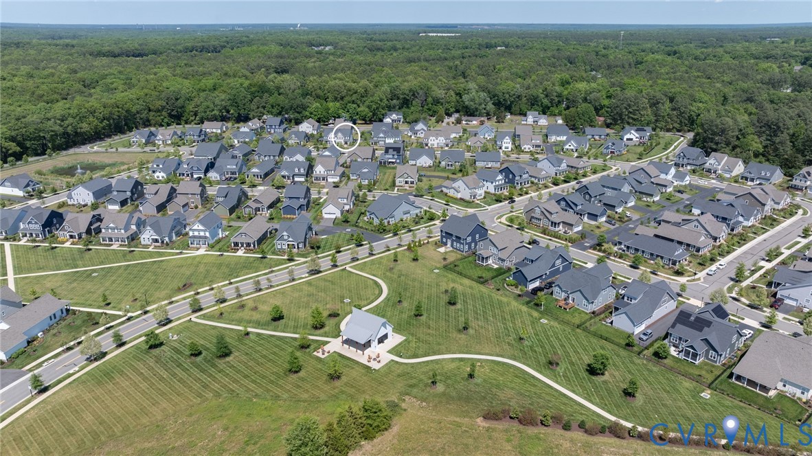 224 Lauradell Road Ashland, VA 23005 - Photo 55 of 74 Aerial overview of a residential community with va