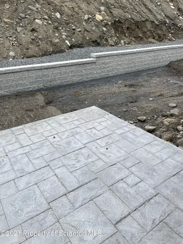 a view of front door of house