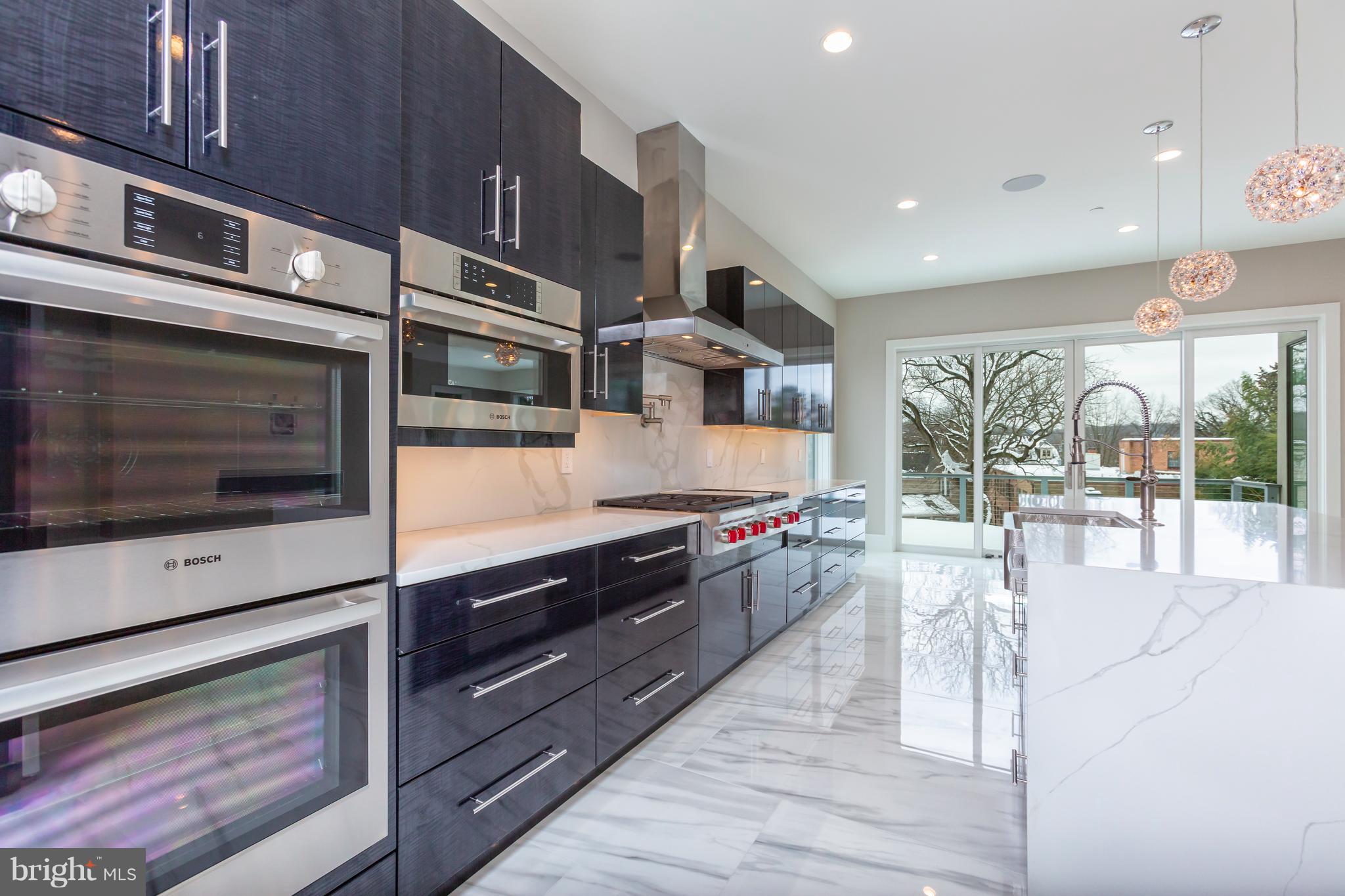 1436 Foxhall Road Northwest Washington, DC 20007 - Photo 16 of 49 Kitchen with stainless steel appliances