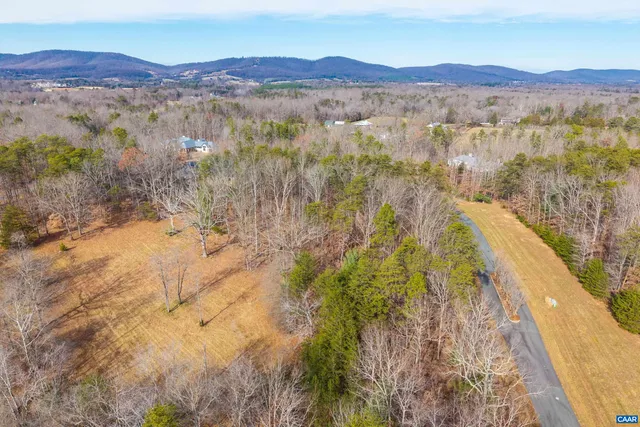 a view of city and mountain