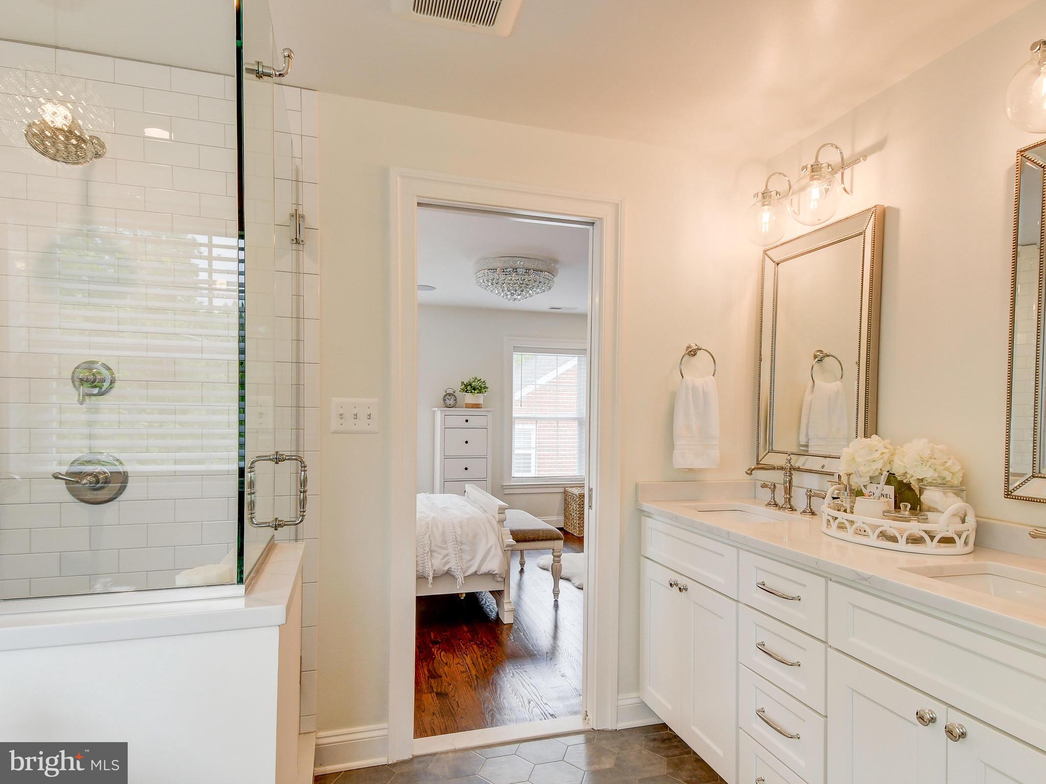 6621 Loch Hill Road Baltimore, MD 21239 - Photo 31 of 45 Master bath with soaking tub and shower