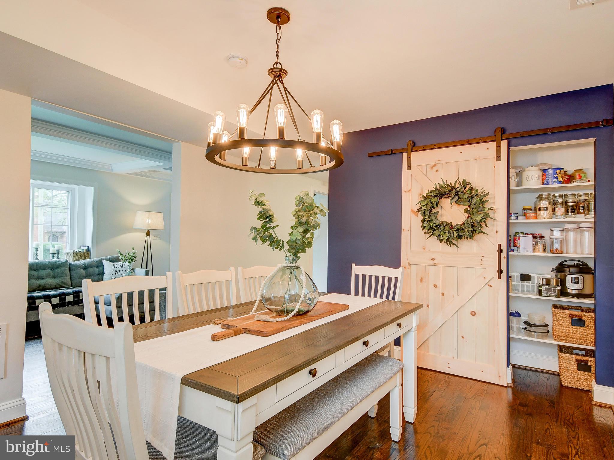 6621 Loch Hill Road Baltimore, MD 21239 - Photo 10 of 45 View of Dining room with Pantry