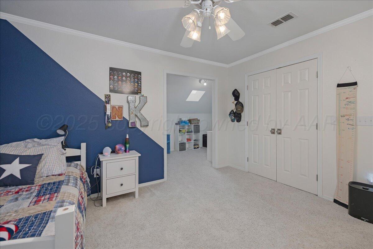 7601 Countryside Drive Amarillo, TX 79119 - Photo 29 of 39 29-Bedroom 3 View 2